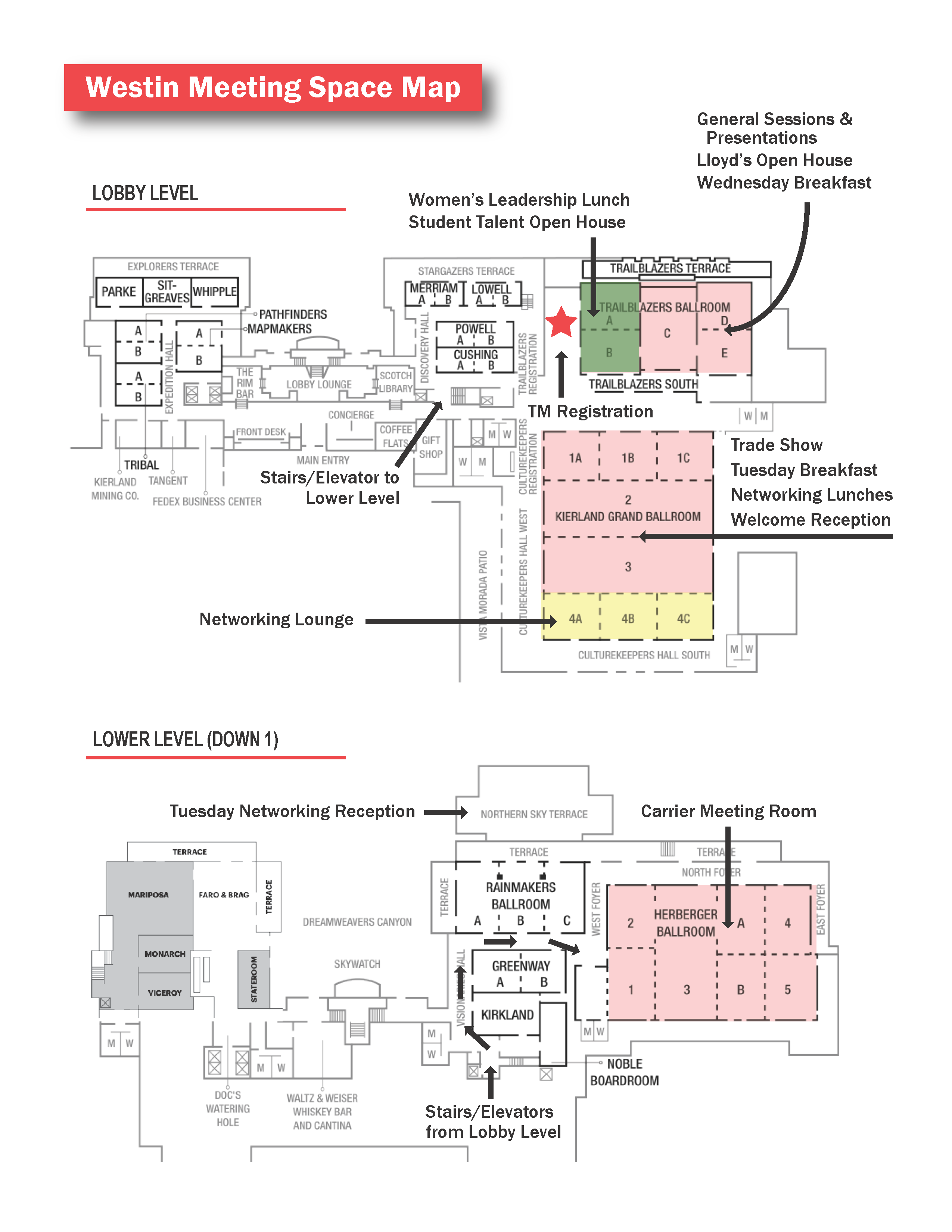 Westin Map 2021 Summit